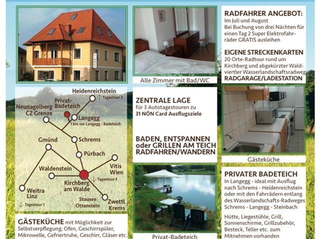 Sommerfrische Waldviertel Kirchberg am Walde Esterno foto
